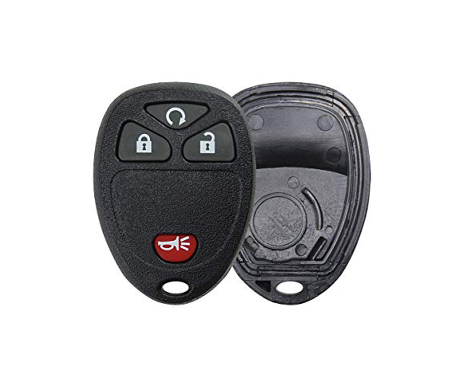 Key Fob Remote Shell Case – Fits 2007 GMC Sierra 1500 With Remote Start – Replaces 15913421